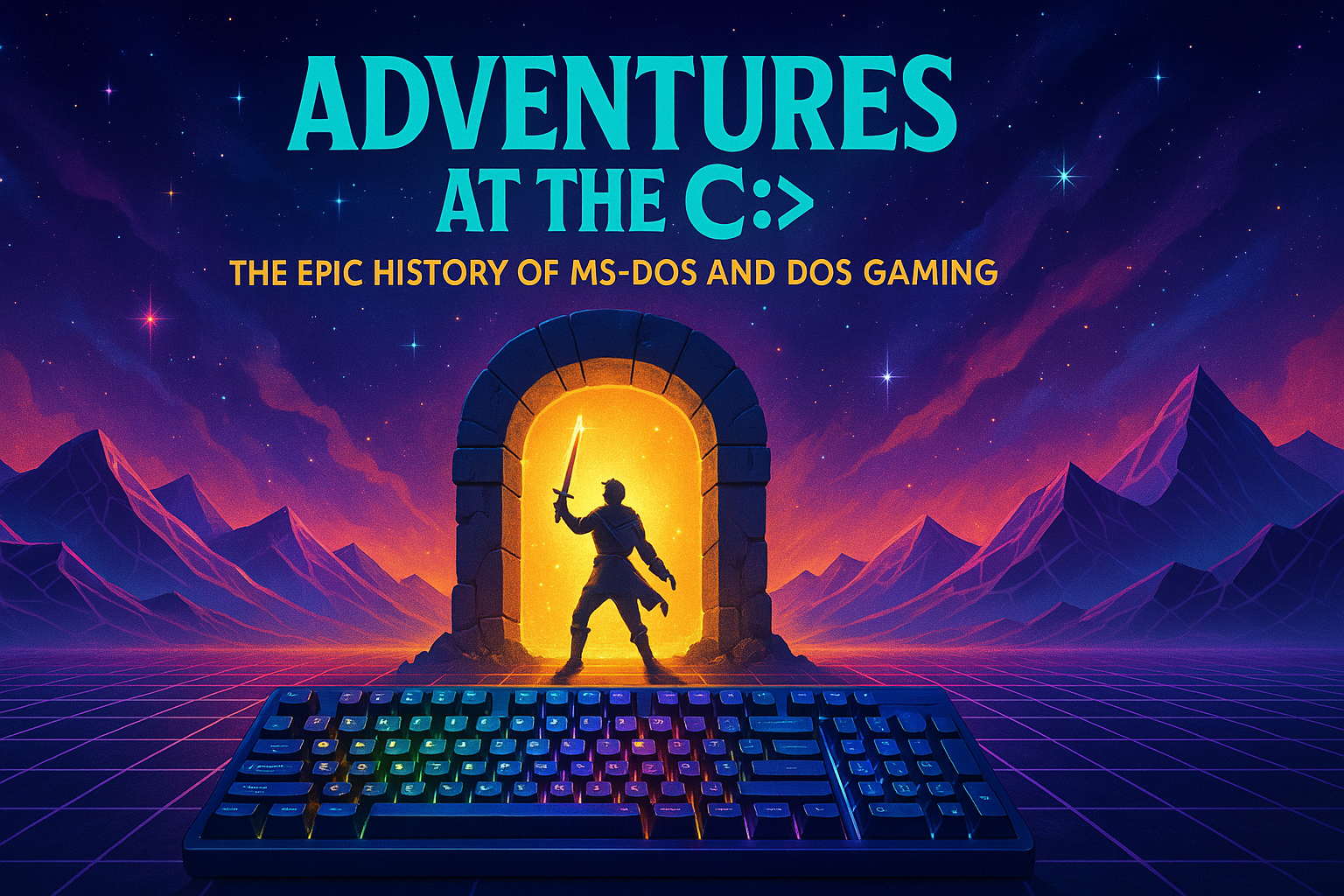 Adventures at the C: Prompt: The Epic History of MS-DOS and DOS Gaming